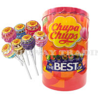 CHUPA CHUPS LOLLIPOPS THE BEST OF 11G X 100s-BOTOL