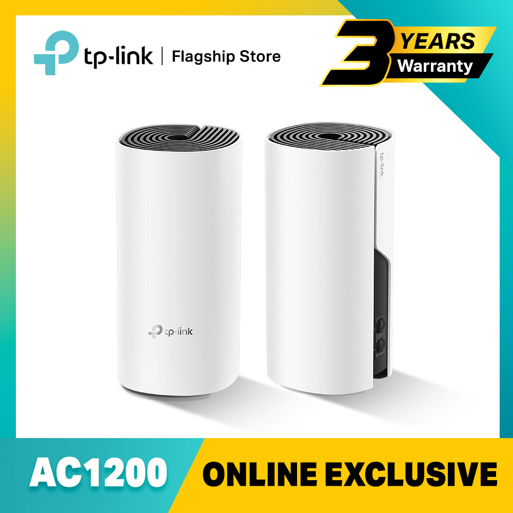 (ONLINE EXCLUSIVE) TP-Link Deco HC4 AC1200 Whole Home WiFi mesh Wi-Fi System ( 2 packs ) SUPPORT UNIFI, MAXIS, CELCOM , TIME & HyppTV
