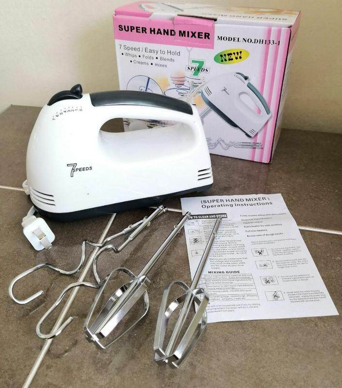 Scarlett 7 Speeds Portable Baking Super Hand Mixer (New Arrival