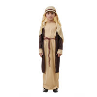 Saint Joseph Biblical Religious Child Arabian Costume Halloween Boys Cosplay Outfits