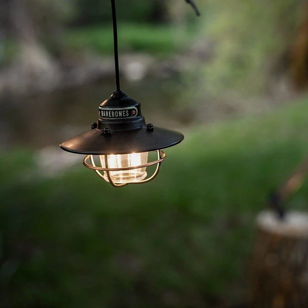 BAREBONES Edison Pendant Light - USB Powered Outdoor Lighting LED Lantern Camping Light