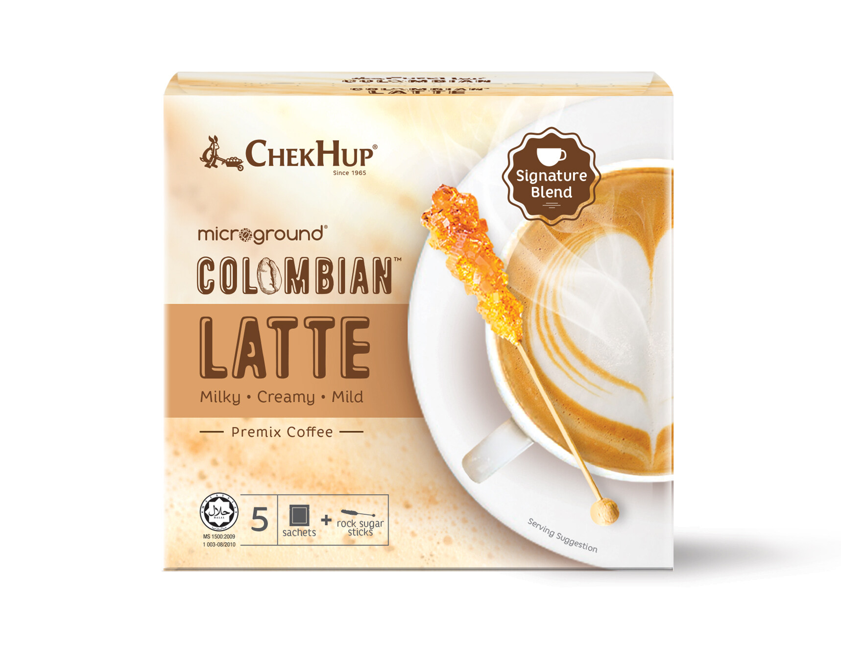 Chek Hup Microground Colombian Latte (23g x 6s) [Bundle of 12]