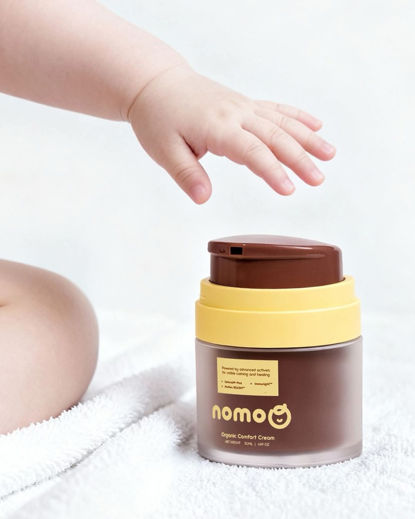 NomoQ - 10 in 1 Baby Comfort Cream Gentle & Steroid-Free Baby Lotion
