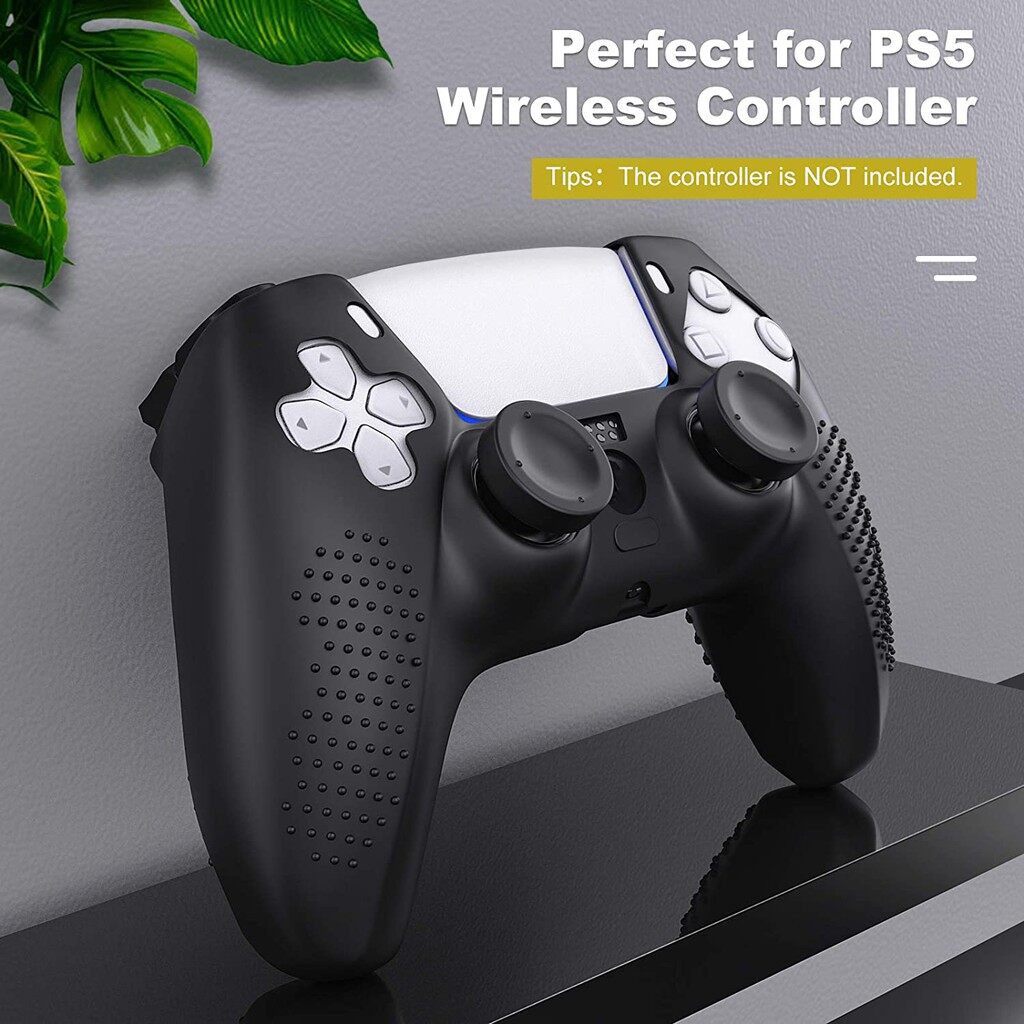 IINE PS5 Soft Silicone Gel Rubber Case Cover Protective Cover for Playstation5 PS5 Controller Protection Case L426 L427