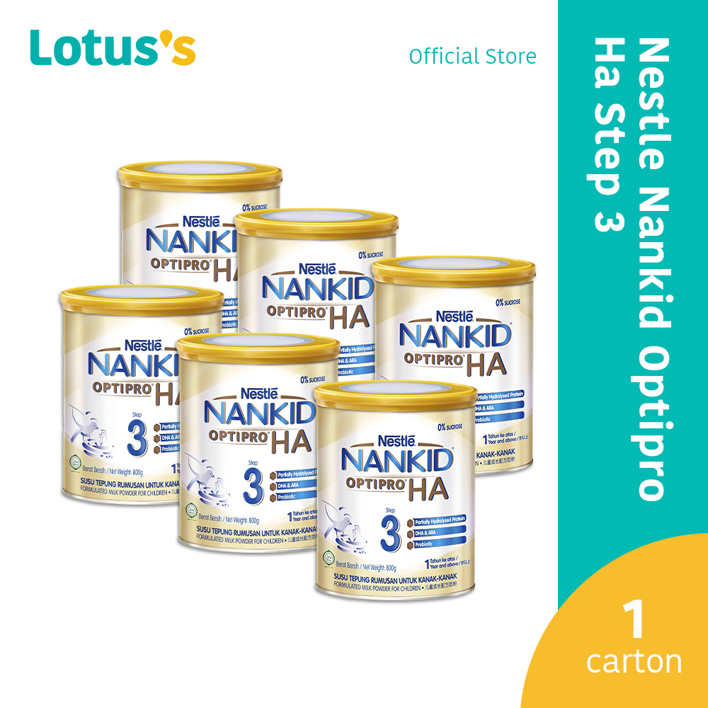 Nestle Nankid Optipro HA Grow 3 (800G X 6)(1 Carton)