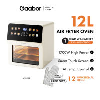 Gaabor 12L 1700W Air Fryer Oven Intelligent Visual Window Touch Control Multi-functional AF-120T02