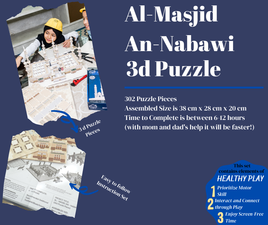 3D Puzzle Masjid Nabawi