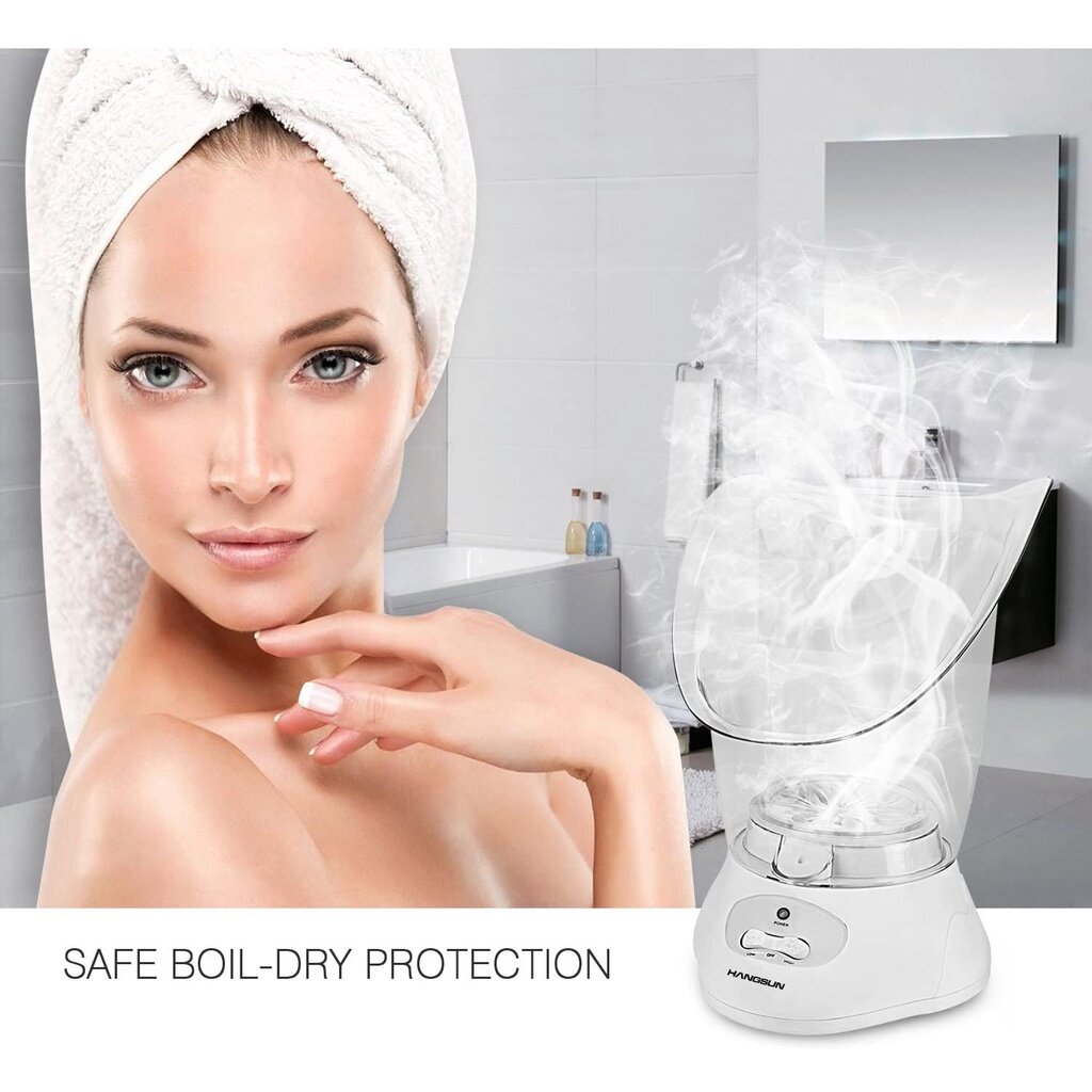 F077 Hangsun Facial Steamer FS80 Face Steamer Professional Facial Mist and Sauna Inhaler Spa For Acne Treatment