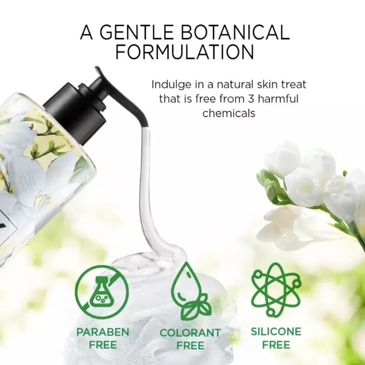 LUX Botanical Skin Detox Body Wash (450ml) Freesia & Tea Tree Oil