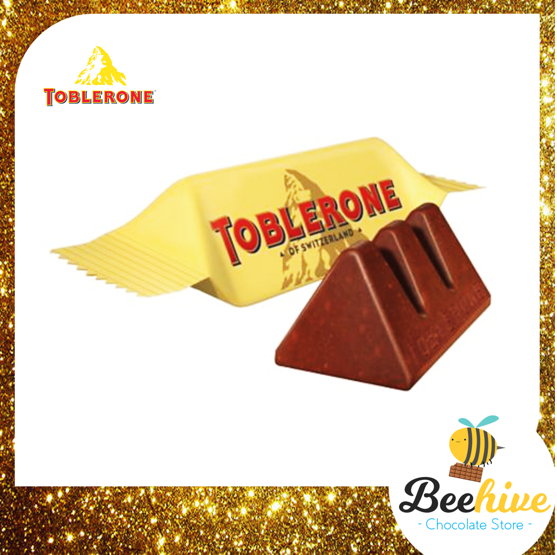 Toblerone Milk Chocolate with Honey & Almond Yogurt 2pcs Only [Halal]