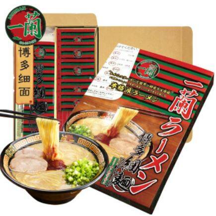 Ichiran Ramen Japan Thin Noodle 日本一兰细面 5 portion 645g
