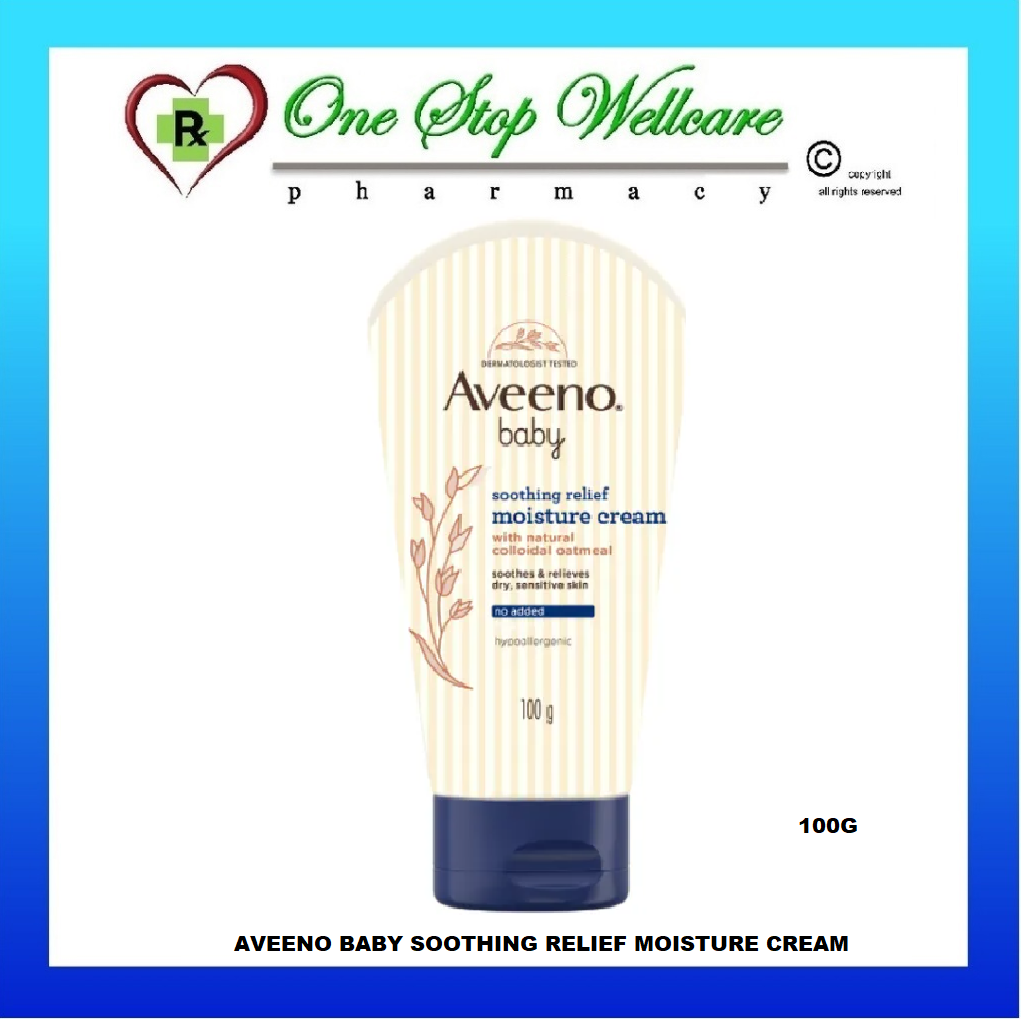 AVEENO BABY SOOTHING RELIEF MOISTURE CREAM 100G (EXP:11/2027)