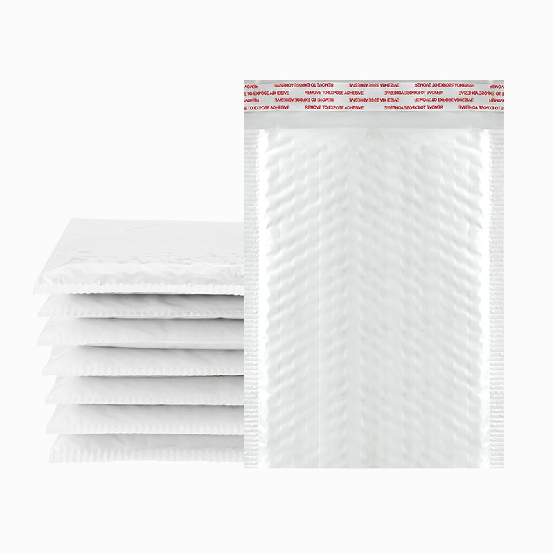 50Pcs Poly Bubble Envelope Padded Pad Envelope Shipping Bag Self-Sealing Shockproof Packing Bag