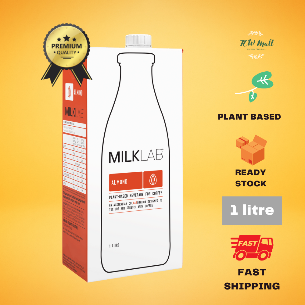 Milklab Almond Milk - 1 Litre - [READY STOCKS & HOT SELLING]