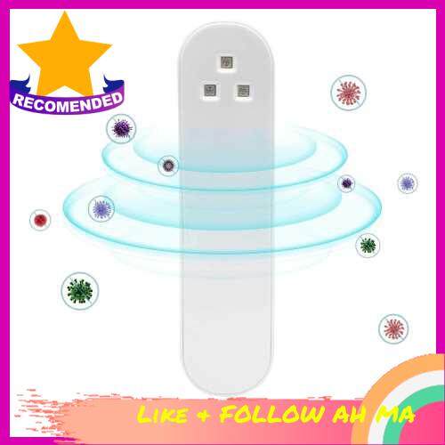 Best Selling Ultraviolet Germicidal Lamp LED UV Sterilizer Light Car Sterilizer Electric Sanitizer Eliminator Deodorization Sterilizer for Wardrobe Shoe Cabinet Sterilizers (Standard)