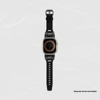 SKINARMA Titon Strap for Apple Watch Ultra Series 1/2/3/4/5/6/7/8/9/SE 49/45/46/44mm - Orange/ Black