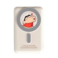 ROCK Crayon Shin Chan P50 PD20W Magnetic Holder Fast Charging 3C Power Bank with Cables 10000mAh