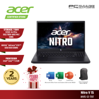 ACER NITRO V 15 ANV15-52-7287/CORE 7-240H/16GB D5/512GB SSD/RTX4050 6GB/15.6″ FHD 165HZ/W11H/HOME24/2YW/BLACK/ BACKPACK