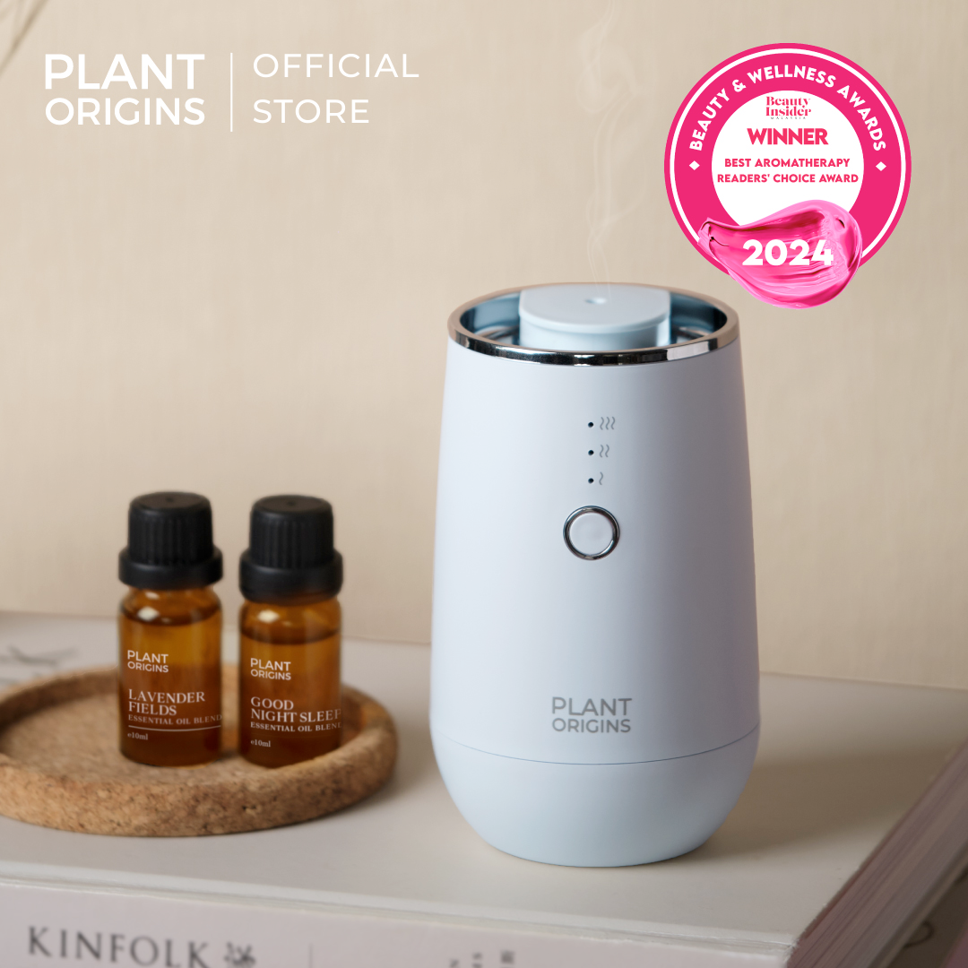 Plant Origins Aromatherapy Portable Nebulizing Diffuser (Winter Blue) (1unit)