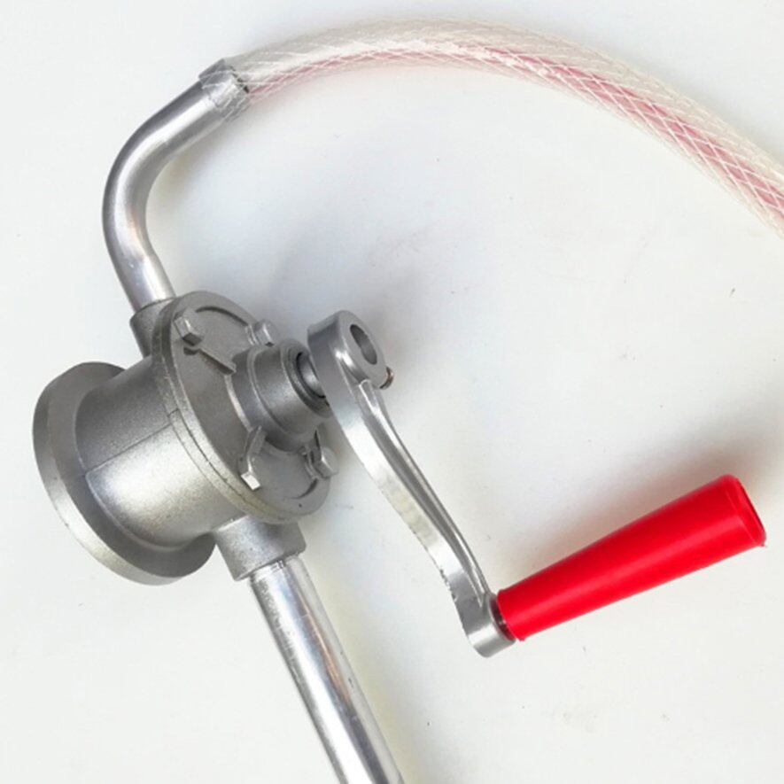 E-era tay crank nhôm hợp kim bơm dầu xe tải nhiên liệu dầu xăng diesel chuyển tay bơm hút nước hóa chất lỏng bơm