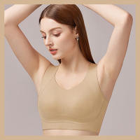 【OFFICIAL】Lightweight Shaping Backless Bra Makes Large Breasts Appear Smaller Full Cup Anti-sagging Bra Plus Size Thin Bra Supports Side Breast Tissue One Piece Breast Minimizer Bra For Daily Working Sleeping