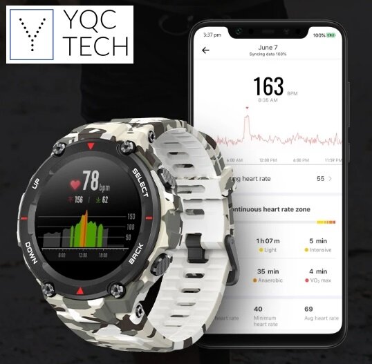 (Ready Stock Global Version) Huami Amazfit T-Rex T Rex Sports Running ...