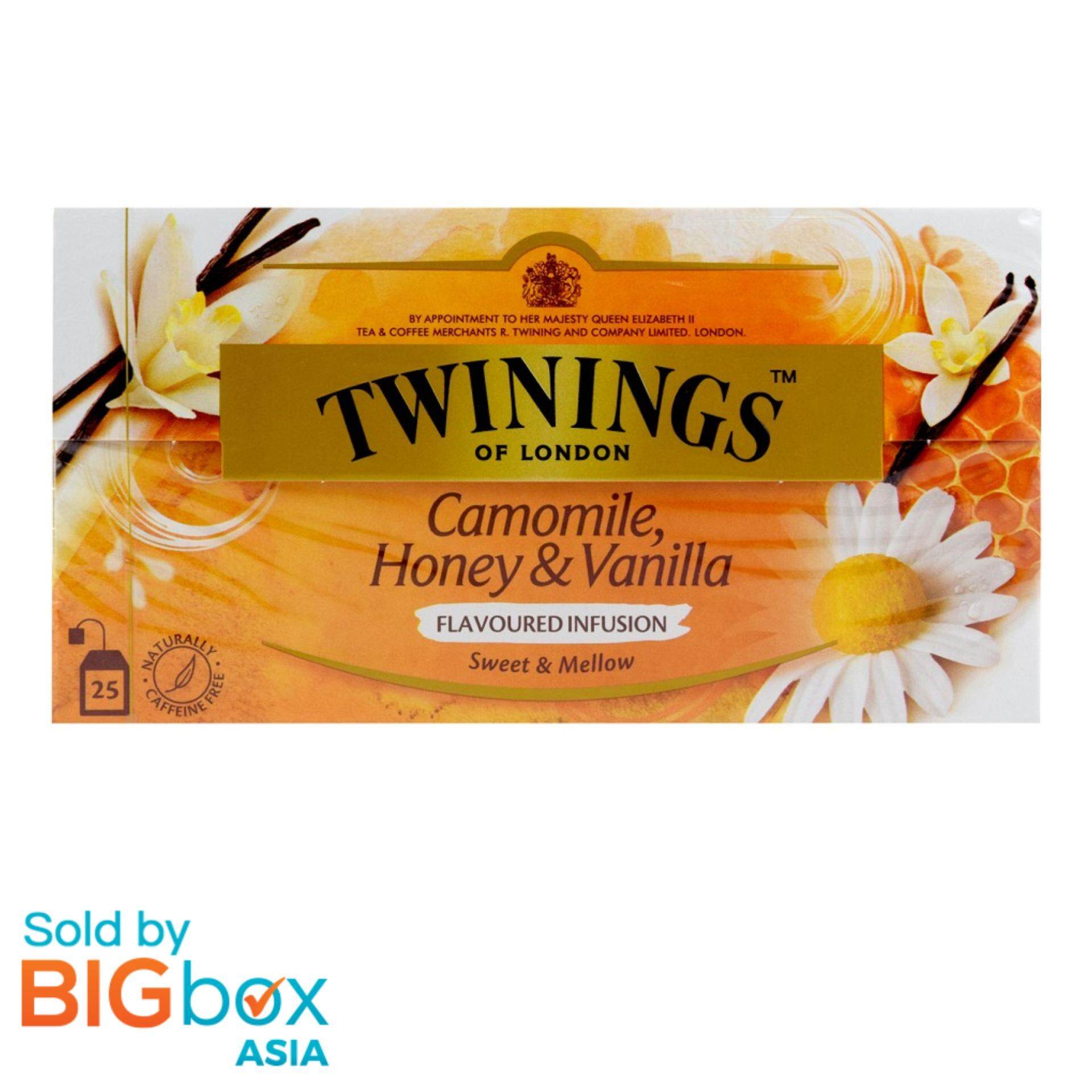 Twining's Herb &amp; Infusion Tea 37.5g (1.5g x 25 sachets) - Camomile Honey &amp; Vanilla