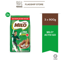 NESTLÉ MILO® CHOCOLATE MALT POWDER Soft Pack 900g Bundle of 3