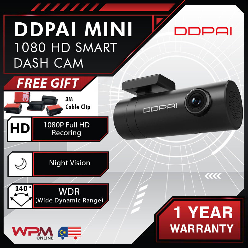 DDPAI Dash Cam Mini 1080P HD DVR Hidden Car Camera Android IOS Wi Fi ...