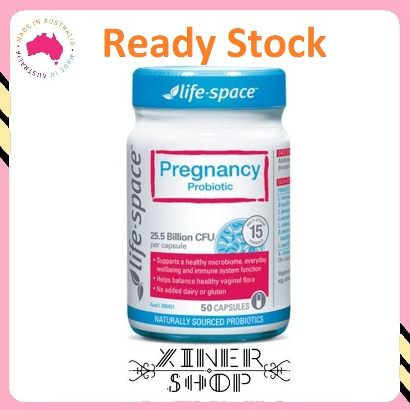 [Import From Australia] [Ready Stock EXP 07/2022] Life Space Probiotic for Pregnancy (50 capsules )