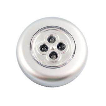 4 LED Touch Night Light Home Kitchen Under Cabinet Closet Push Stick On Lamp