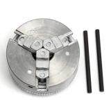 Metal 3 Jaw Lathe Chuck M12*1 45mm Self Centering Hardened + 2PCS Lock Rods New August 2018 - 4 Metal 3 Jaw Lathe Chuck M12*1 45mm Self Centering Hardened + 2PCS Lock Rods New - 4