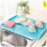 Sink Drain and Plastic Filter Kitchen Shelving Kitchen Organizer Shelf Plate Storage Rack Drain Board