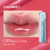 COLORKEY Lasting Essence Lip Lacquer Plump & Glossy Lip Transfer-proof and Moisturizing 3g 锁色唇漆
