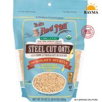 BOBS RED MILL Organic Steel Cut Oats 680g
