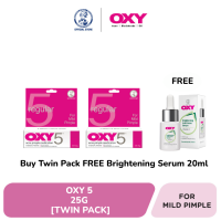 OXY 5 ACNE PIMPLE TREATMENT With Benzoyl Peroxide 25G