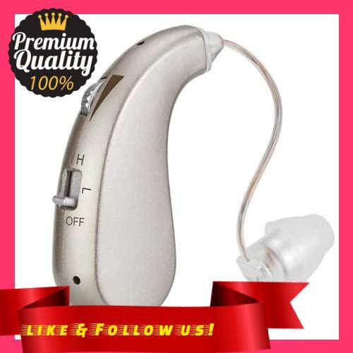 People\'s Choice 1PCS Mini Rechargeable BTE Ear Back Type Hearing Device Low Power Consumption Sound Amplifier (Standard)