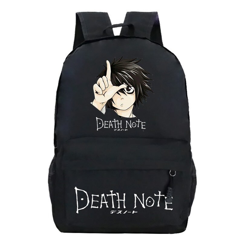 《Gesh department store》 Fashion Death Note School Bag Shoulder School Bag for Teenagers Girls Boys Children 39;s Anime Backpacks Kids Schoolbags Mochilas