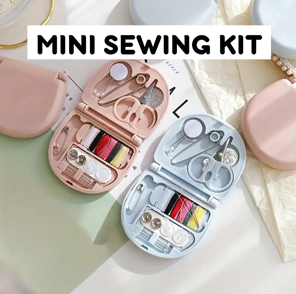 Set Jahitan Mini – Alatan Jahitan DIY Mudah Alih untuk Perjalanan & Kegunaan Harian