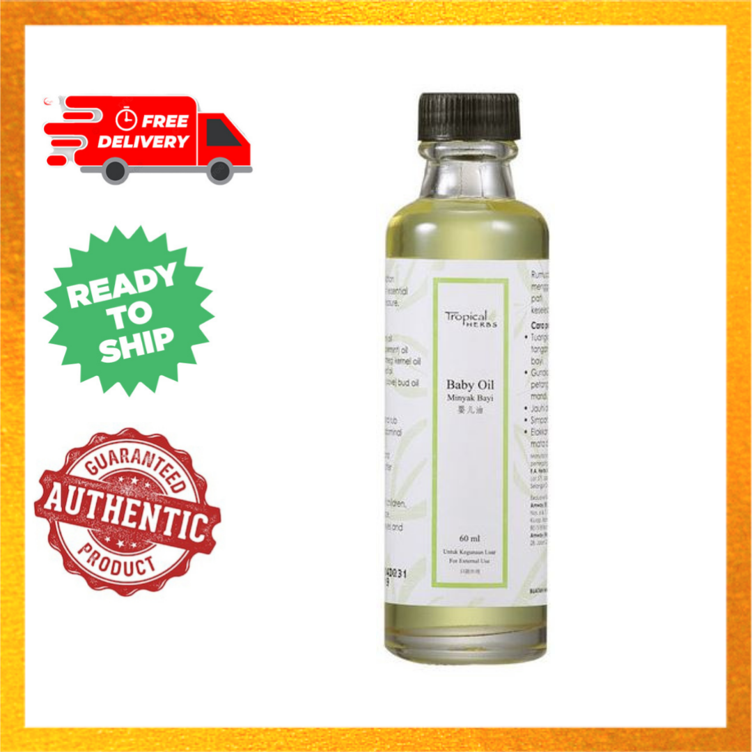 Amway Tropical Herbs Baby Oil - 60ml