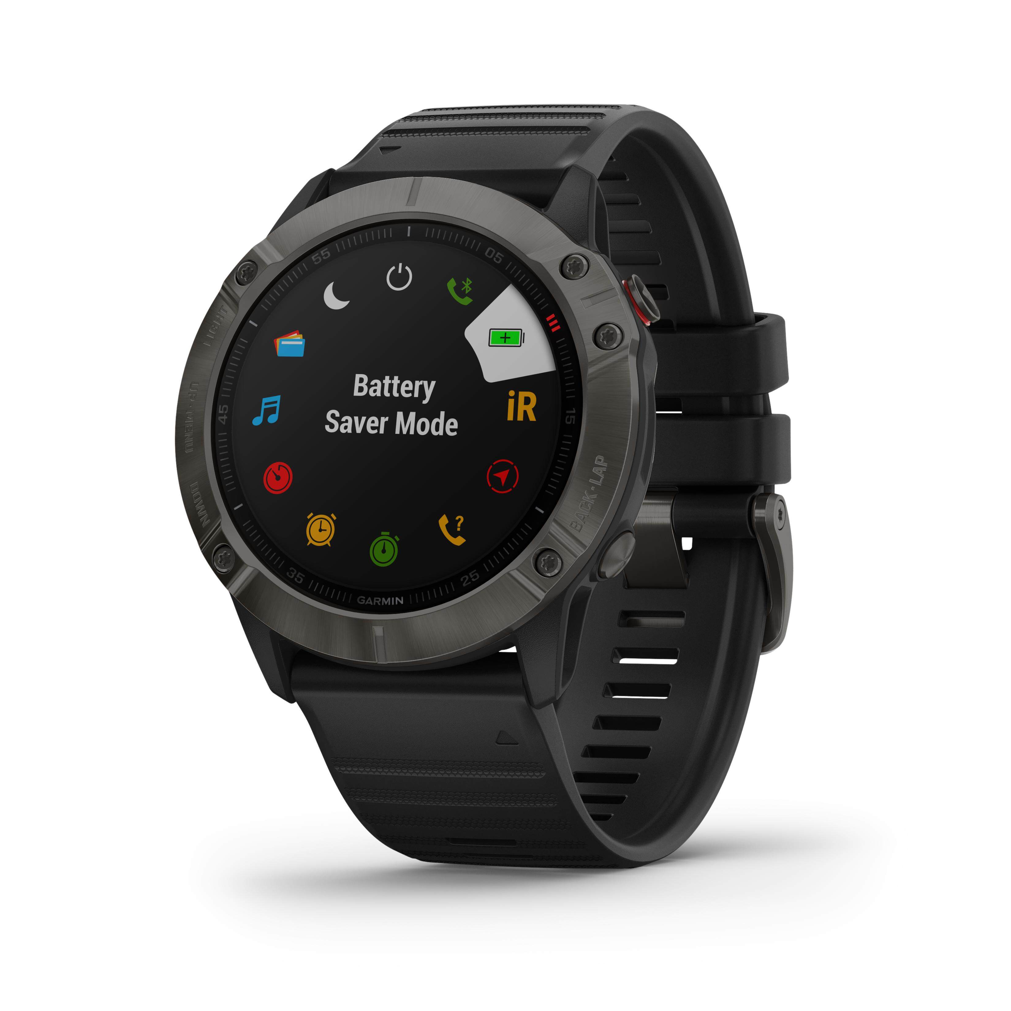 (NEW 2019) Garmin Fenix 6X Ultimate Multisport GPS Smartwatch with Topo & Ski Maps