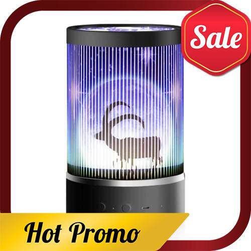 USB Projector Light with Remote Control 7 Lighting Modes 360Rotating Romantic Night Lighting LEDs Baby Night Light for Bedroom Decoration Living Room Xmas Halloween (Black)