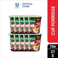 [Bundle of 10] Knorr Instant Porridge Cup Chicken 32g