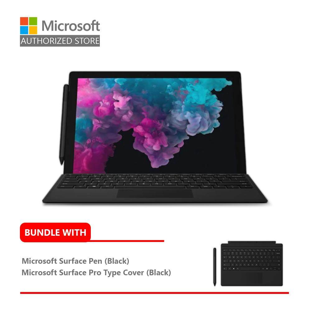 Microsoft Surface Pro 6 i5/8GB RAM - 128GB + Type Cover (Black) + Pen (Black)