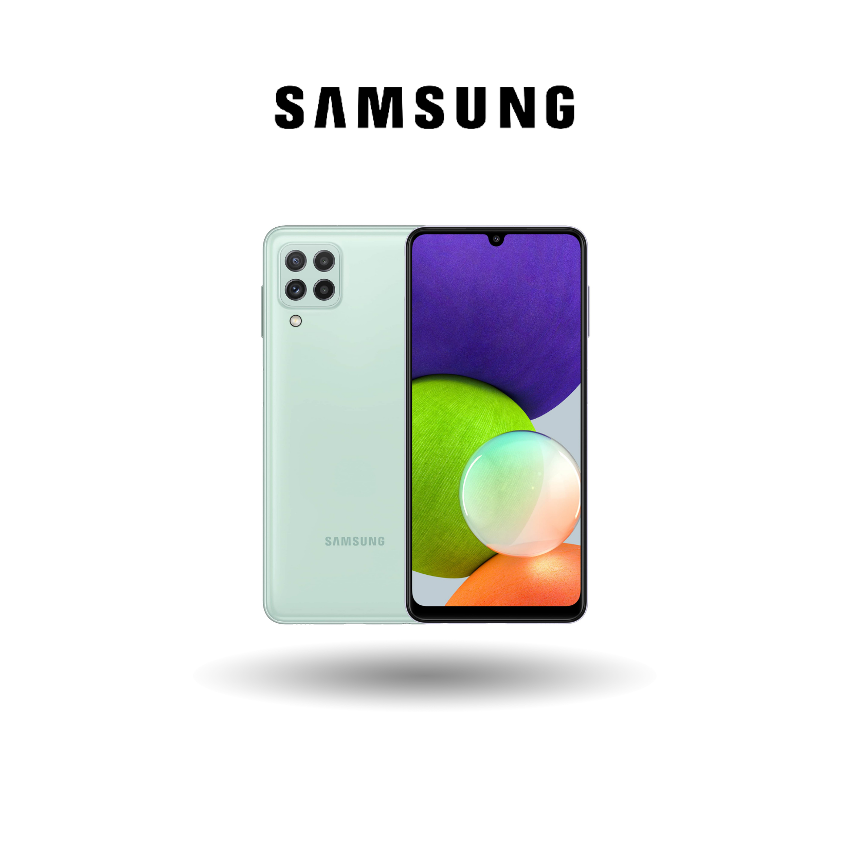 Samsung Galaxy A22 LTE - 6GB RAM + 128GB ROM  Helio G80  6.4” HD+ HD+ Super AMOLED Display