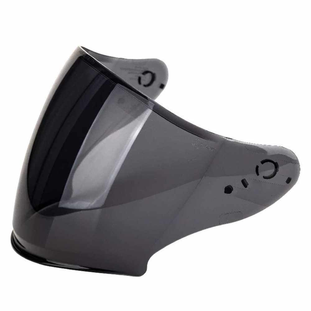 Motorcycle Helmet Wind Shield Lens Visor Cambered Surface Motor Helmet Accessories Replacement for MT Avenue SV Helmet (Black)