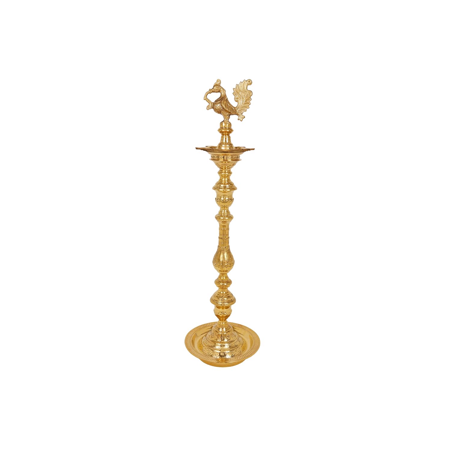 Premium Brass Nagas Annam Vilakku | South Indian Pooja Lamp | pack of one pair