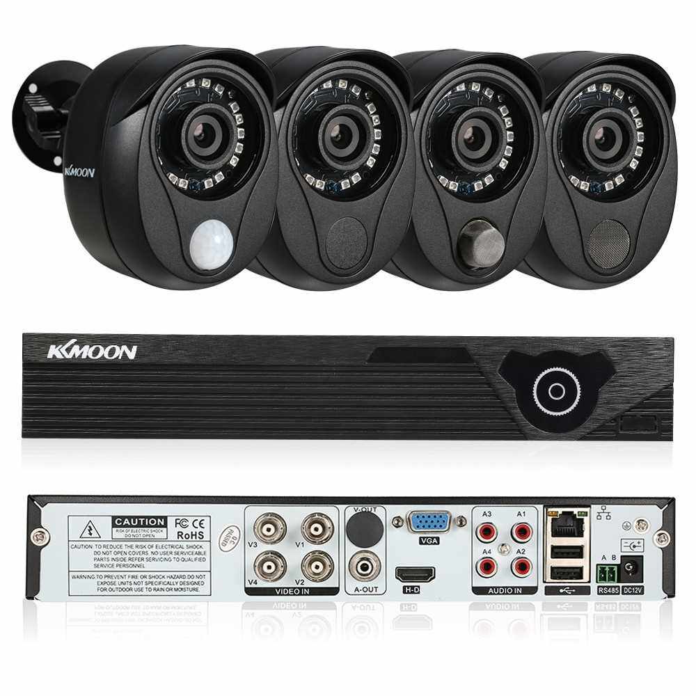 Best Selling KKmoon 4CH CCTV Security Surveillance System with Alarm System (Us)