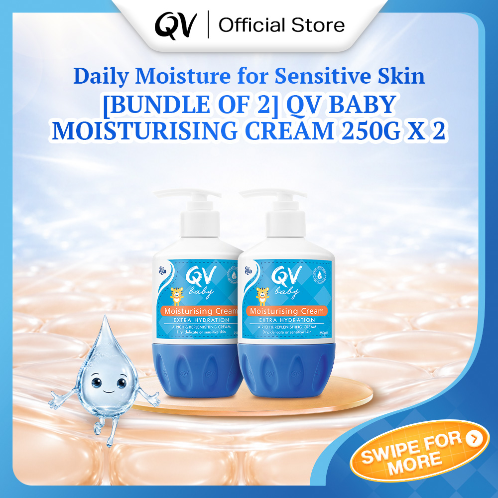 [Bundle of 2] QV Baby Moisturising Cream 250g x 2