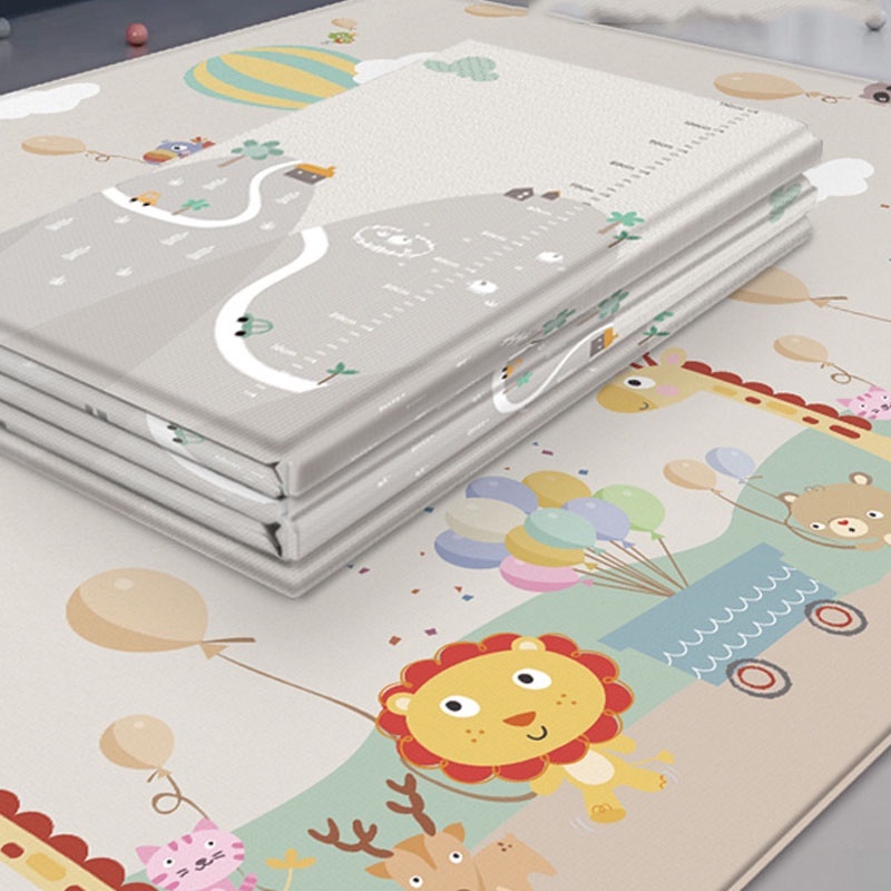 180/200cm Baby Play Mat Foldable Thick Waterproof Crawling Pad Baby Carpet Non-Slip Floor Children Living Room Mat